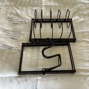 New Bronze metal pot pan lid casserole dish organizer rack